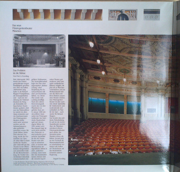 Hans Knappertsbusch, Bayerisches Staatsorchester : Zugunsten Des Bühnenausbaus Im Prinzregententheater München (LP, Album, Mono, Pic)