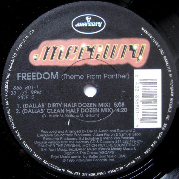 Various : Freedom (Theme From Panther) (12")