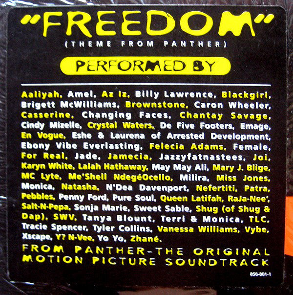 Various : Freedom (Theme From Panther) (12")