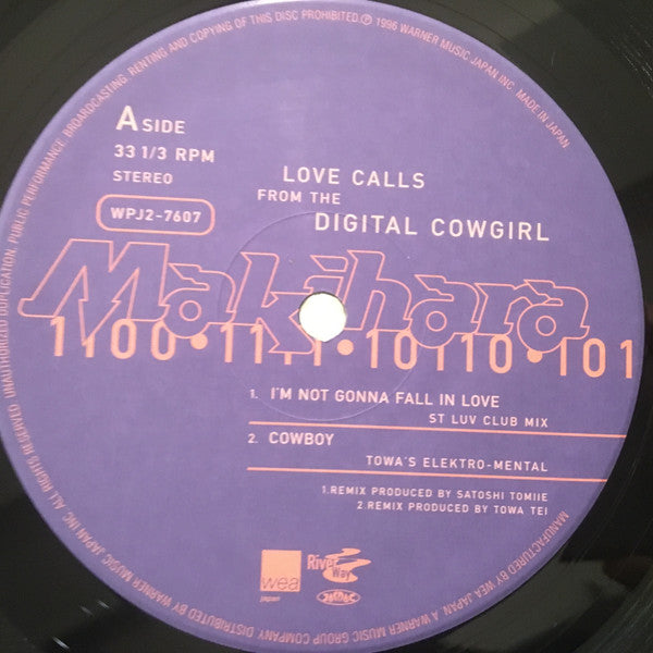 Noriyuki Makihara : Love Calls From The Digital Cowgirl (12")