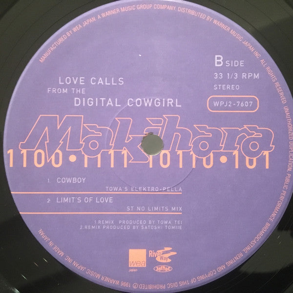 Noriyuki Makihara : Love Calls From The Digital Cowgirl (12")