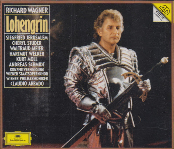 Richard Wagner / Wiener Philharmoniker / Wiener Staatsopernchor / Claudio Abbado / Kurt Moll / Siegfried Jerusalem / Cheryl Studer / Hartmut Welker / Waltraud Meier / Andreas Schmidt (2) : Lohengrin (3xCD + Box)