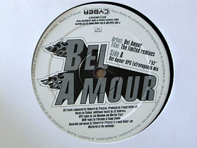 Bel Amour : Bel Amour (The Limited Remixes) (12")