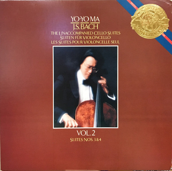 Johann Sebastian Bach, Yo-Yo Ma : The Unaccompanied Cello Suites Vol.2 - Suites Nos. 3 & 4 (LP)