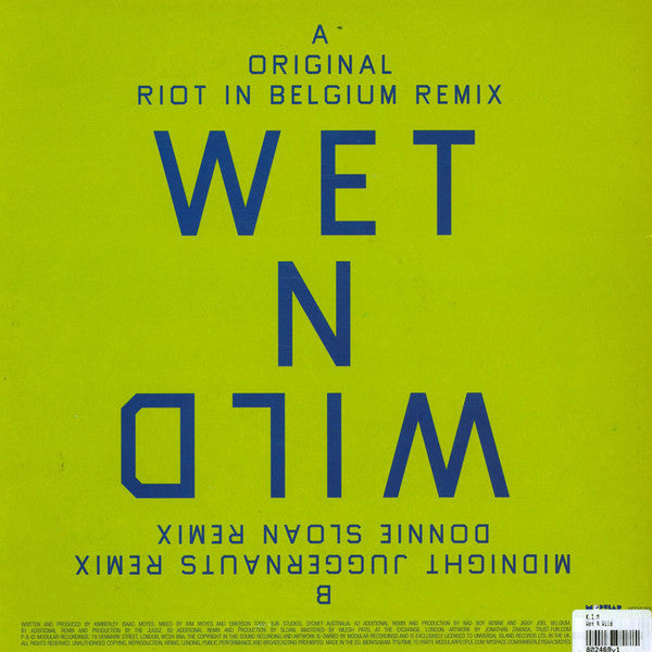 K.I.M (3) : Wet N Wild (12")