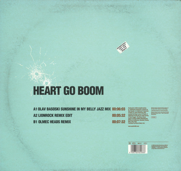 Apollo 440 : Heart Go Boom (12", Single)