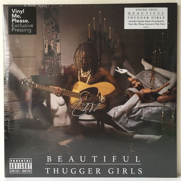 Young Thug (2) : Beautiful Thugger Girls (LP, Pin + LP, S/Sided, Etch, Pin + Club, Ltd, Mixt)