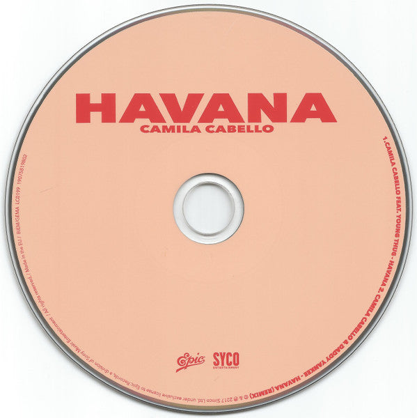 Camila Cabello : Havana (CD, Single)