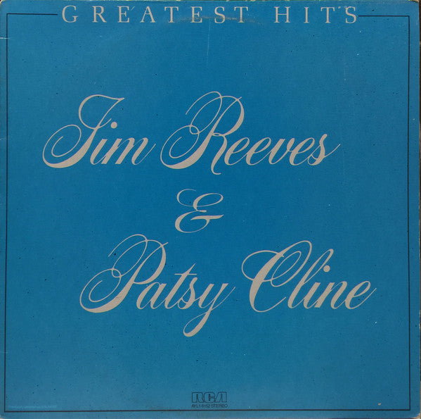 Jim Reeves & Patsy Cline : Greatest Hits (LP, Comp)