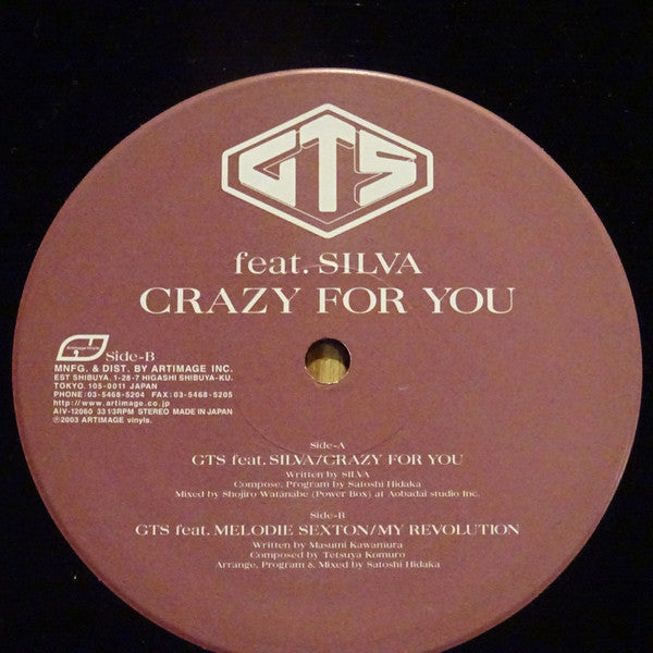 GTS : Crazy For You (12")