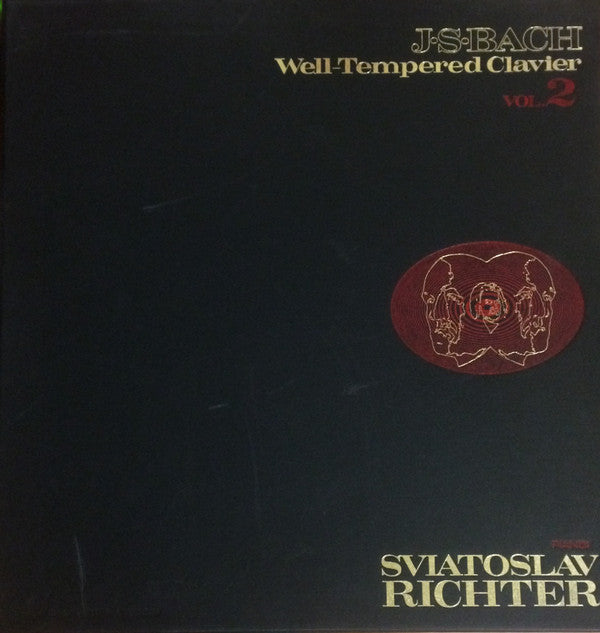 Johann Sebastian Bach, Sviatoslav Richter : Well-Tempered Clavier Vol.2 (3xLP)