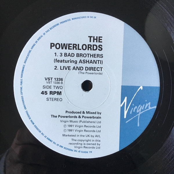 The Powerlords : E-Man EP (12", EP)