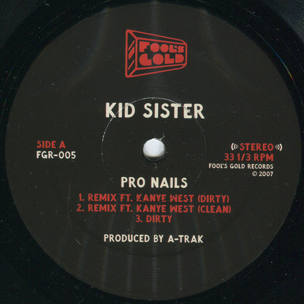 Kid Sister : Pro Nails (12")