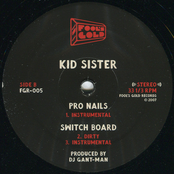 Kid Sister : Pro Nails (12")