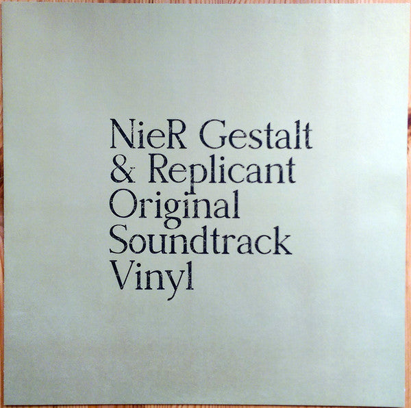 Various : NieR Gestalt & Replicant Original Soundtrack Vinyl (2xLP, Album)