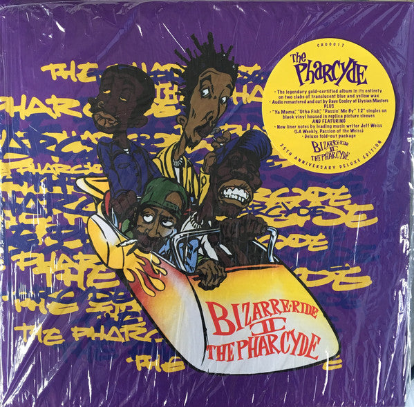 The Pharcyde : Bizarre Ride II The Pharcyde (2xLP, Album, RE, RM, Yel + 12", Single, RE + 12", )