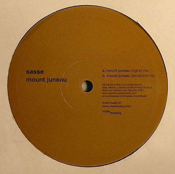 Sasse : Mount Juneau (12")