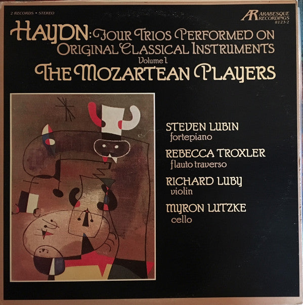 The Mozartean Players : Haydn: Four Trios Performed On Original Classical Instruments Volume 1 (2xLP, Album)