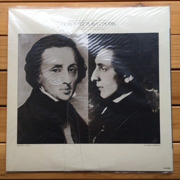 Frédéric Chopin / Vladimir Horowitz : Horowitz Plays Chopin (LP, Album)