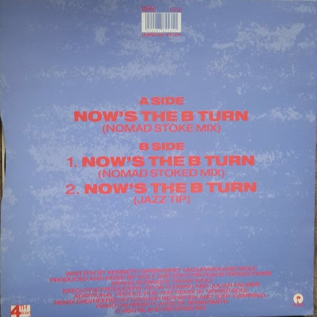 Laquan : Now's The B-Turn (Remix) (12")