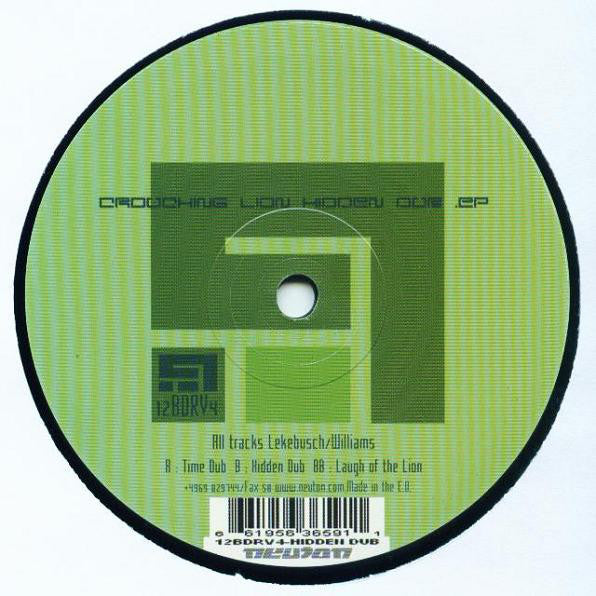 Mark Williams & Cari Lekebusch : Crouching Lion Hidden Dub EP (12", EP)