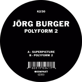 Jörg Burger : Polyform 2 (12")