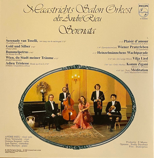 Maastrichts Salon Orkest : Serenata (LP, RE, Gat)