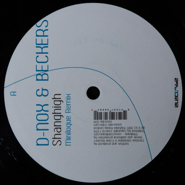 D-Nox & Beckers : Shanghigh (12")