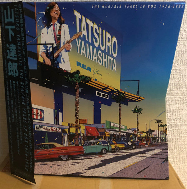 Tatsuro Yamashita : The RCA/Air Years LP Box 1976-1982 (Box, Comp, Ltd, Num + 9xLP, Album, RE, RM, 180)