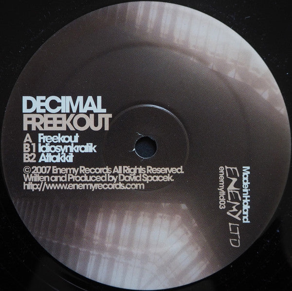 Decimal : Freekout (12", Ltd)