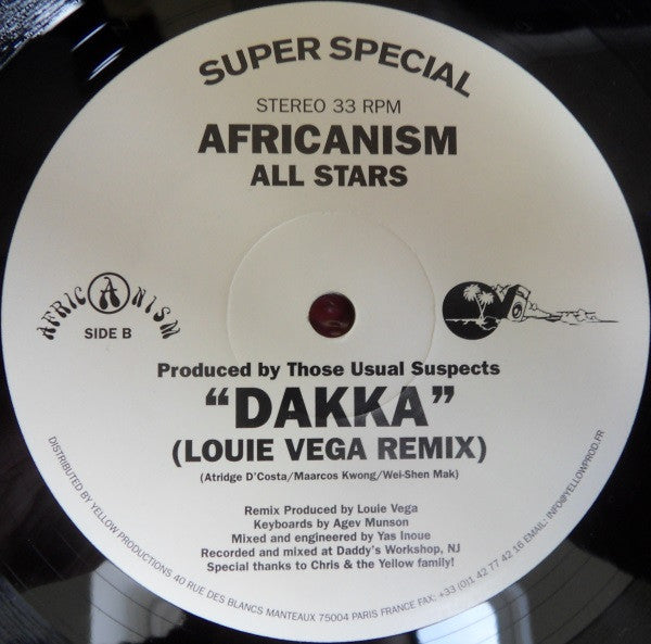 Africanism Produced By Those Usual Suspects : Dakka (12")