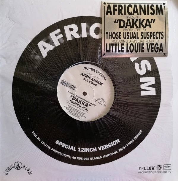 Africanism Produced By Those Usual Suspects : Dakka (12")