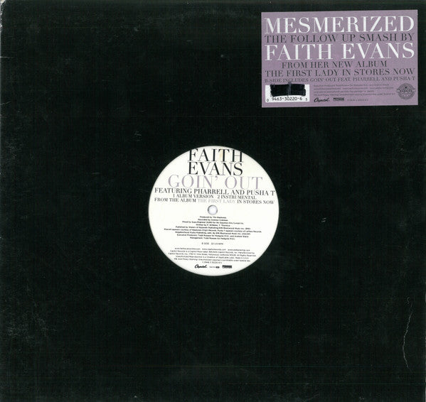 Faith Evans : Mesmerized (12", Promo)