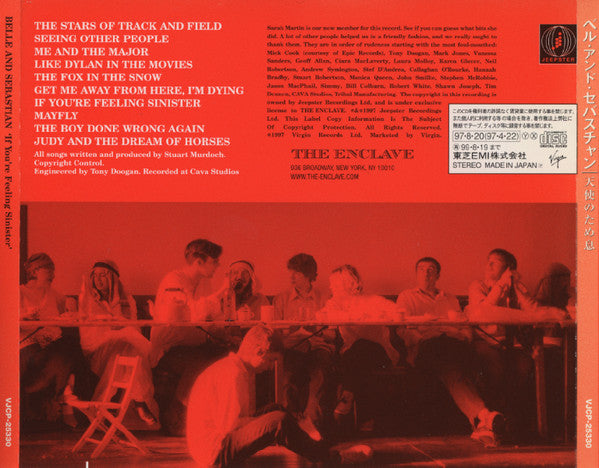 Belle & Sebastian : If You're Feeling Sinister (CD, Album)