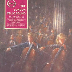 The London Cello Sound, The London Philharmonic Orchestra, The Royal Philharmonic Orchestra, BBC Symphony Orchestra, Philharmonia Orchestra, Camille Saint-Saëns, Sergei Vasilyevich Rachmaninoff, Pablo Casals, Richard Balcombe, Leonard Bernstein : The 40 Cellos of The London Philharmonic, Royal Philharmonic Orchestra (CD, Album)