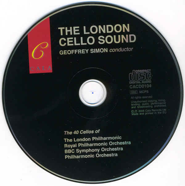 The London Cello Sound, The London Philharmonic Orchestra, The Royal Philharmonic Orchestra, BBC Symphony Orchestra, Philharmonia Orchestra, Camille Saint-Saëns, Sergei Vasilyevich Rachmaninoff, Pablo Casals, Richard Balcombe, Leonard Bernstein : The 40 Cellos of The London Philharmonic, Royal Philharmonic Orchestra (CD, Album)