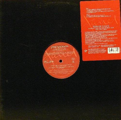 Janet Jackson With Carly Simon : Son Of A Gun (I Betcha Think This Song Is About You) (12")