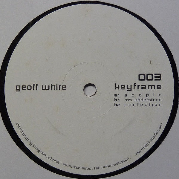 Geoff White : Keyframe (12")