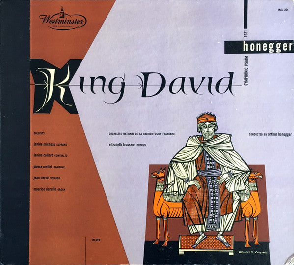 Arthur Honegger : King David (2xLP, Album)