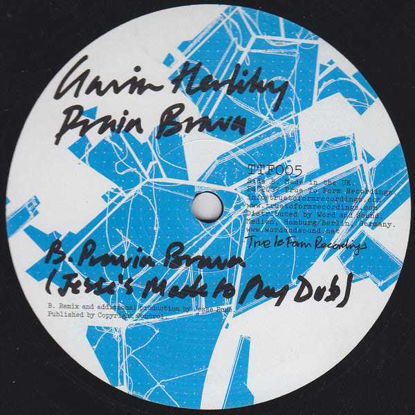 Gavin Herlihy : Praia Brava (12")