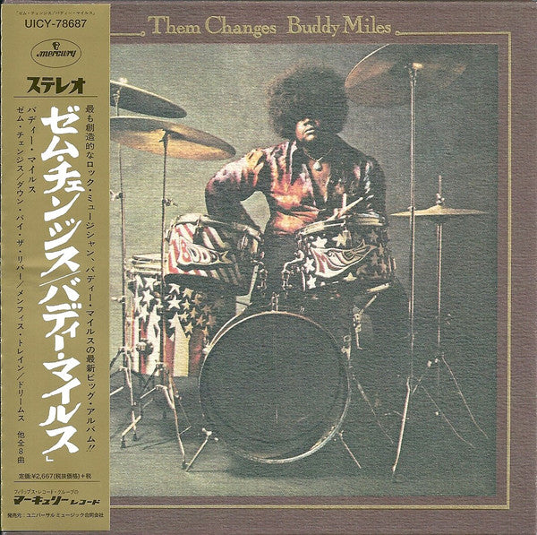 Buddy Miles : Them Changes (CD, Album, Ltd, RE, RM, Pap)