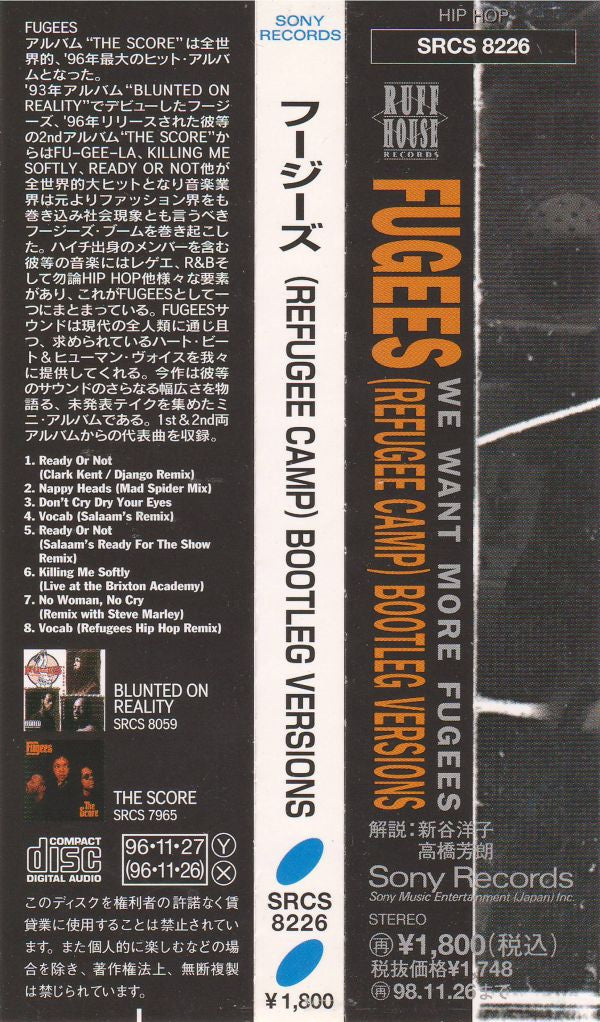 Fugees : Bootleg Versions (CD, Comp)