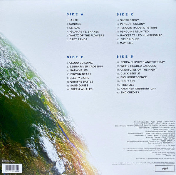 Alex Heffes : Earth One Amazing Day (Original Motion Picture Soundtrack) (2xLP, Album, Num, Blu)