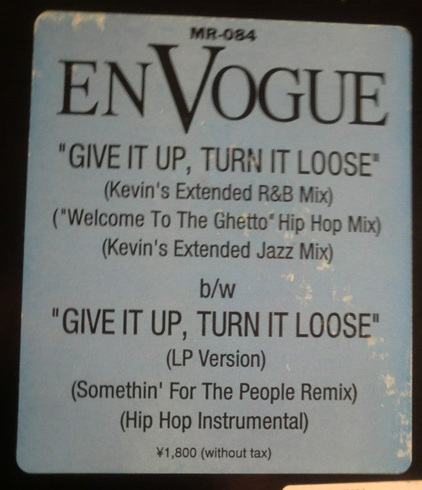 En Vogue : Give It Up, Turn It Loose (12", RE)