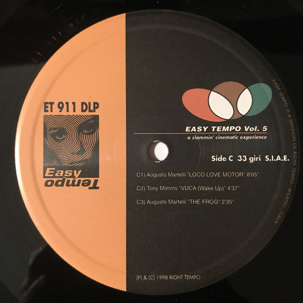 Various : Easy Tempo Vol. 5: A Slammin' Cinematic Experience (2xLP, Comp)