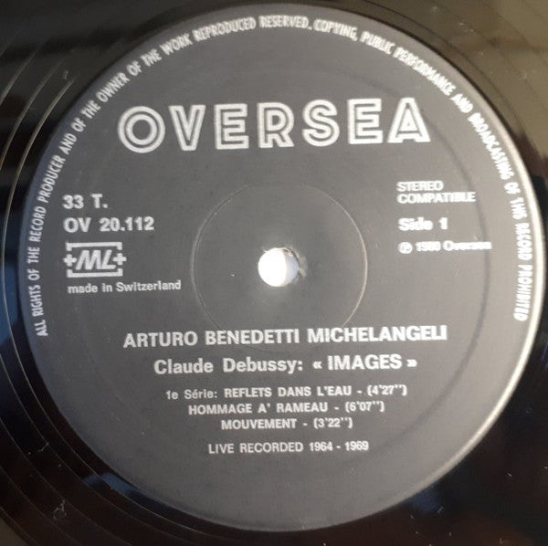 Arturo Benedetti Michelangeli : ... His Golden Time (LP)