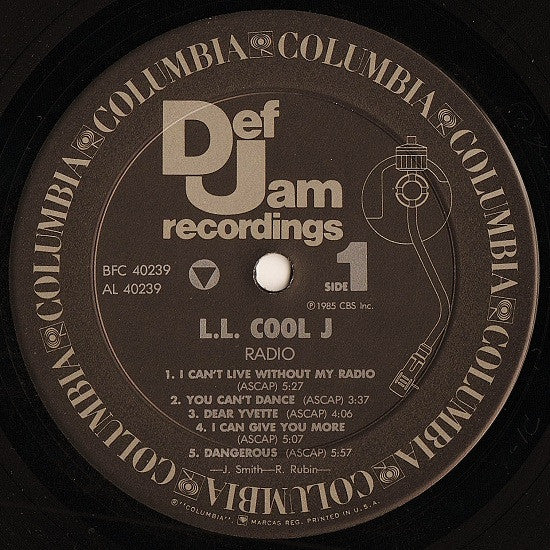 LL Cool J : Radio (LP, Album, RP)