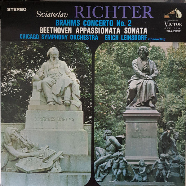 Johannes Brahms / Ludwig van Beethoven / Sviatoslav Richter, The Chicago Symphony Orchestra, Erich Leinsdorf : Brahms: Concerto No. 2 / Beethoven: "Appassionata" Sonata (LP, Comp)