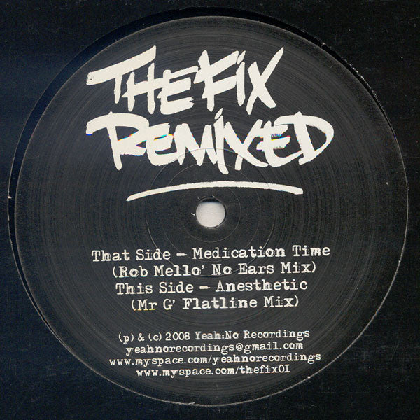 The Fix (3) : Remixed (12")