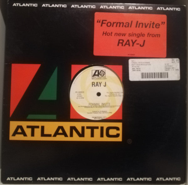 Ray J : Formal Invite (12", Promo)